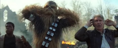 Millennium Falcon captain Han Solo (Harrison Ford) and Chewbacca return to the fight for the rebel cause.