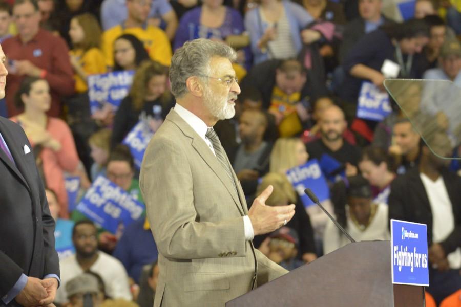 I’m here to support and endorse Secretary Clinton for president, said Cleveland Mayor Frank Jackson. She’s the one who understands the issues and has the practical experience. She will represent the people of Cleveland and of this state and of this country. What sets her apart from other candidates is her experience and the fact that she’s been there, under pressure making difficult decisions. Going forward, I’ll do whatever she asks from me.”