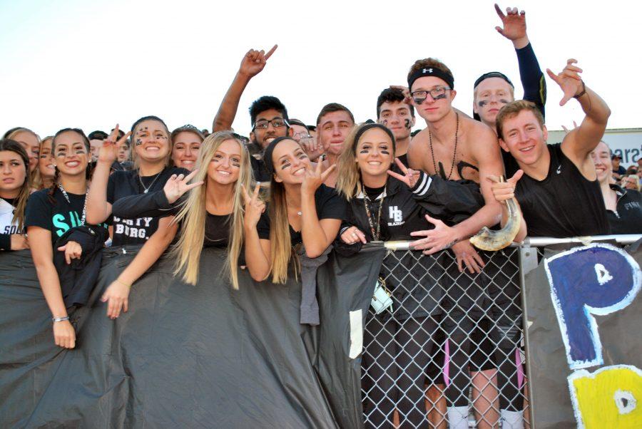 SHS students attend a football game on Sept. 2. 