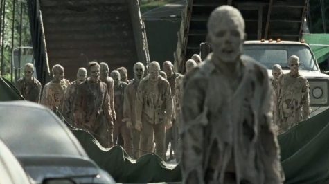 Even though he was emotionally compromised, Rick's survival instinct enabled him to survive a horde of walkers without access to a weapon.
