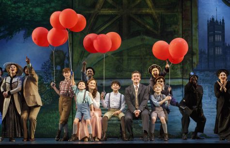 The national tour cast of "Finding Neverland" during "Believe."