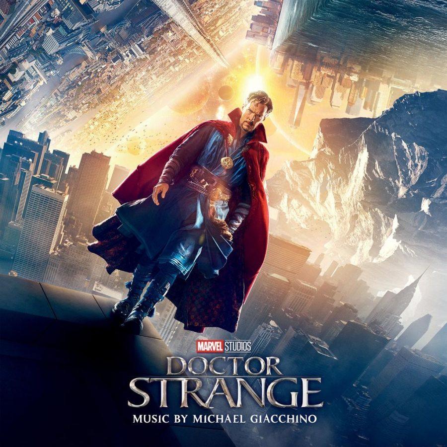 Movie poster for Doctor Strange, featuring Benedict Cumberatch on its cover.