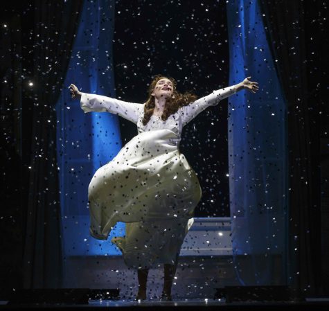 Christine Dwyer in the act two glitter tornado. 