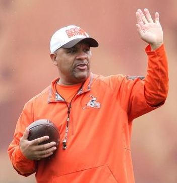 Browns Head Coach Hue Jackson will look to improve upon his first season in Cleveland next year. 