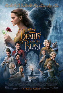 Beauty and the Beast, a Disney movie now out in theaters. 