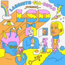 LSD album cover courtesy of Wikipedia.