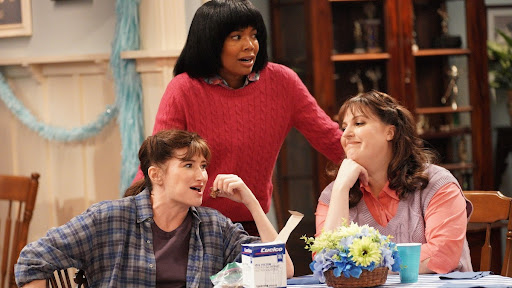 From left: Kathryn Hahn, Gabrielle Union, and Allison Tolman as Jo, Tootie, and Natalie, respectively