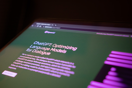ChatGPT was released in November 2022 and has shocked users with its unique abilities. 

Photo courtesy of Jonathan Kemper on Unsplash.