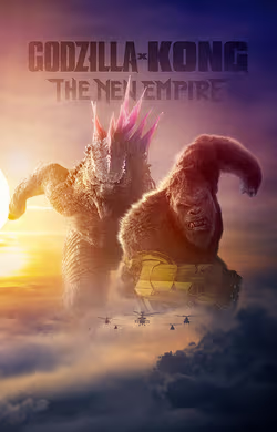 Godzilla X Kong: The New Empire Movie Cover.