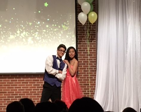 Juniors Nick Sabljic and Haruna Heima took to the runway.