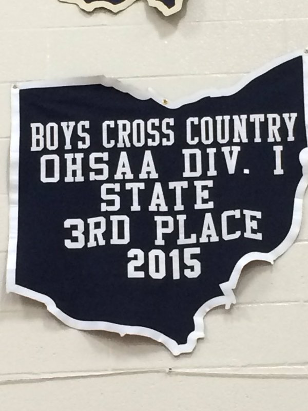 The boys cross country team finished in third place at States last year, and are currently the favorites to win it all this season.