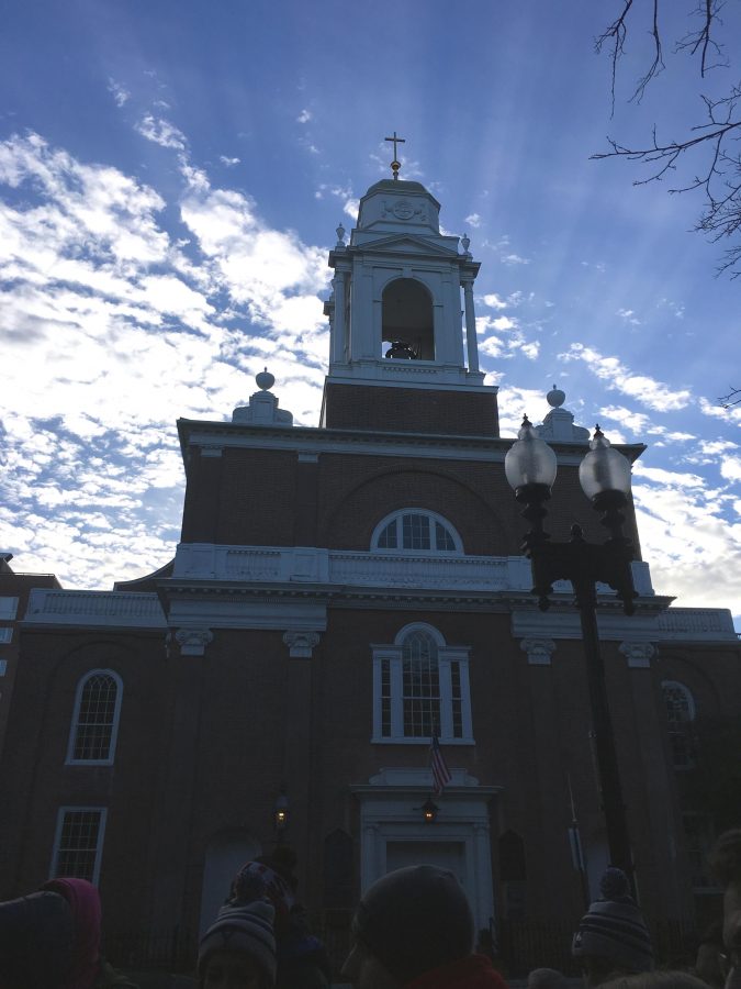 The Old Saint Stephan Church in Boston.