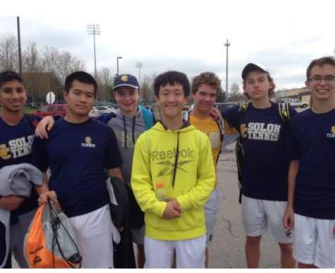 The 2016 Solon boys tennis team. 