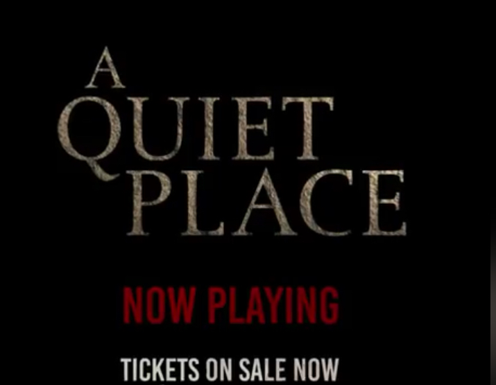 “A Quiet Place” makes a big splash