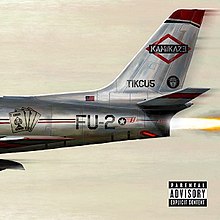 "Kamikaze" album cover pays homage to Beastie Boys "Licensed to ill." Photo Credit: https://en.wikipedia.org/wiki/Kamikaze_(Eminem_album)