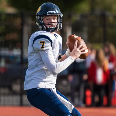 Patrick McQuaide during his freshman season. Photo taken by Doug Wolfe.