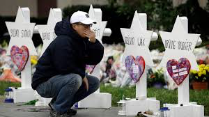 Man mourns the loss of family and friends after the fatal shooting at a Pittsburgh Synagogue.