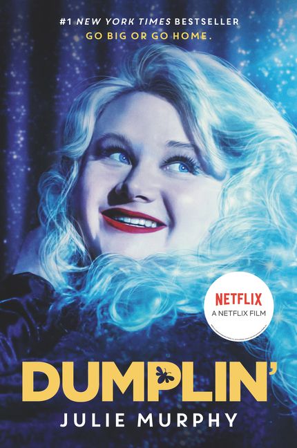 Updated "Dumplin'" book cover for the movie tie in edition. Photo courtesy of HarperCollins Publishers.