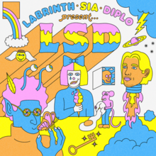 "LSD" album cover courtesy of Wikipedia.