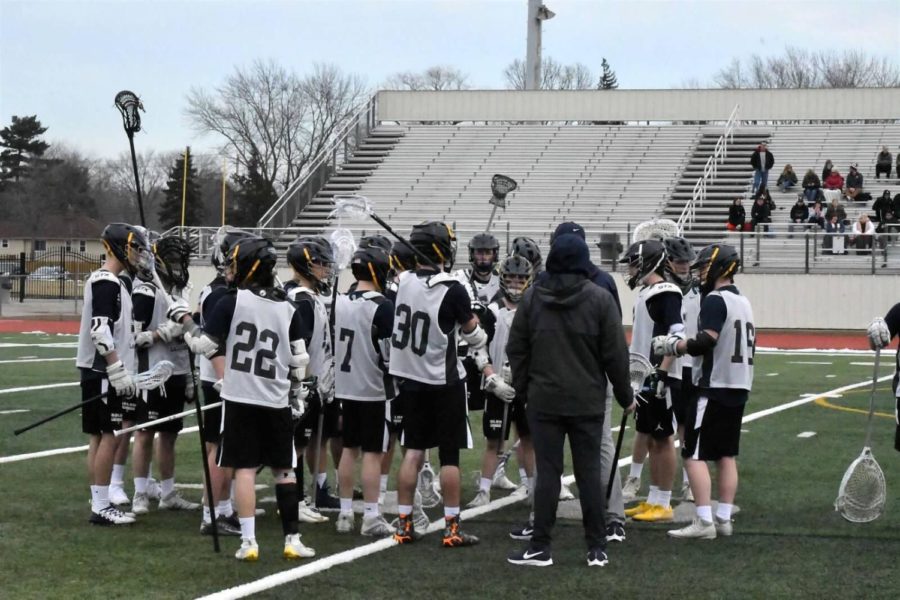 Boys Lacrosse team. Photo courtesy of Aidan Riga.