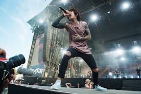 Bring Me the Horizon on their 2017 tour.