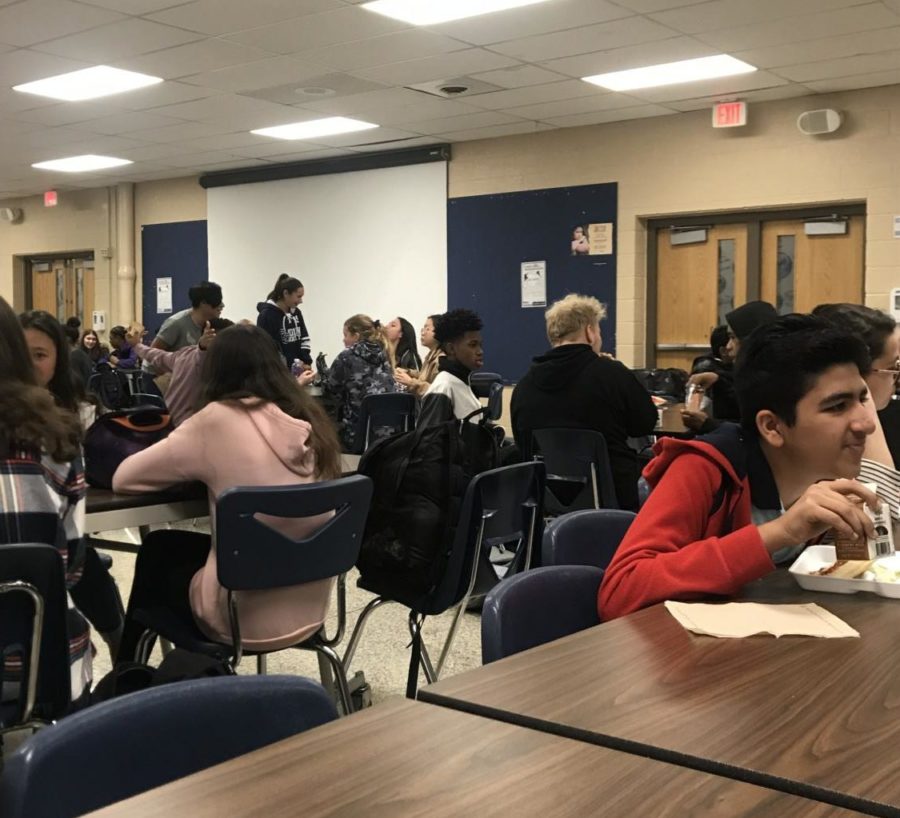 Picture of SHS cafeteria taken by Ellis Smith.