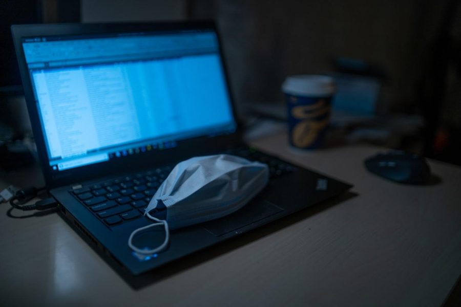 Virtual learning during COVID-19. Photo courtesy of Dimitri Karastelev on Unsplash