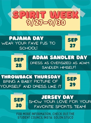 spirit week ideas for high school