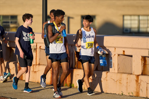 From left to right, Jordan Klein, Donovan Smith, James Howell, and Josh Jaing.