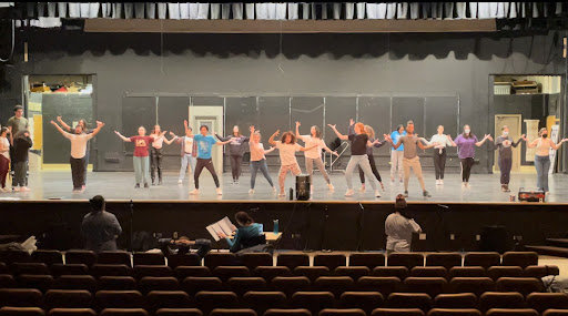 Performers rehearsing.
Taken by Andrew Hall.