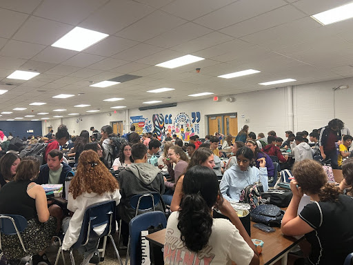 The Solon High School cafeteria.