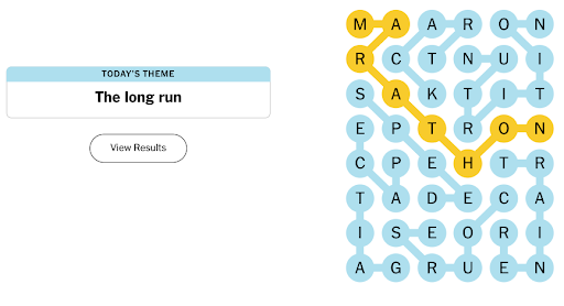 Completed puzzle, April 17th, 2024.