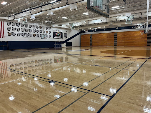 Solon High School gymnasium.