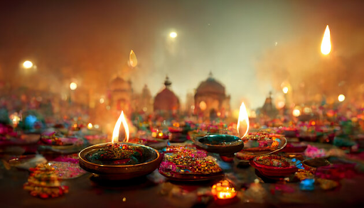 Diwali Celebration. Adobe Stock Images. 