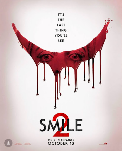 "Smile 2" movie poster from their Instagram.