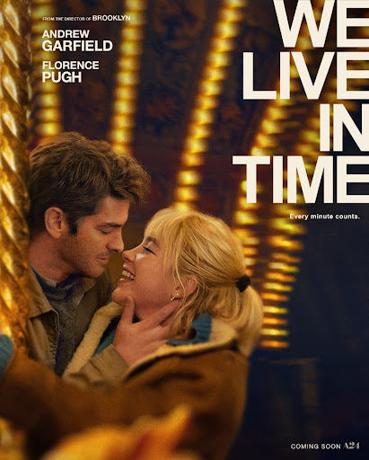 "We Live in Time" movie poster from the official instagram of @weliveintime.