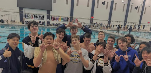 Brothers Andrew and Lucas Yagour have been on the SHS Swim Team together for two years now. 