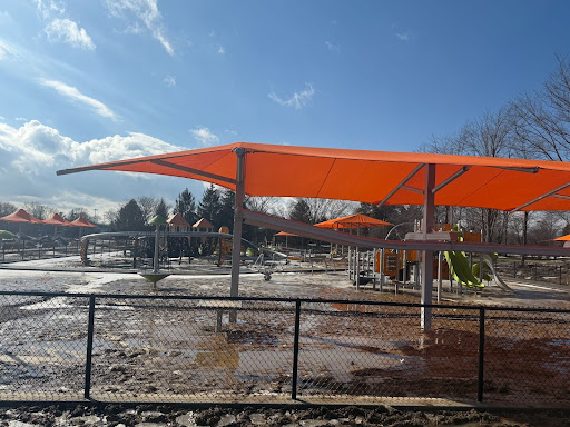 Updated playground at the Solon Community Park.