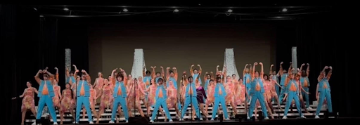 Music in Motion performing Break Free at their family and friends preview event. Photo provided by Kirk Eichelberger.